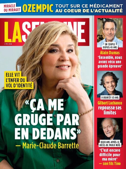 Title details for La Semaine by TVA Publications Inc. - Available